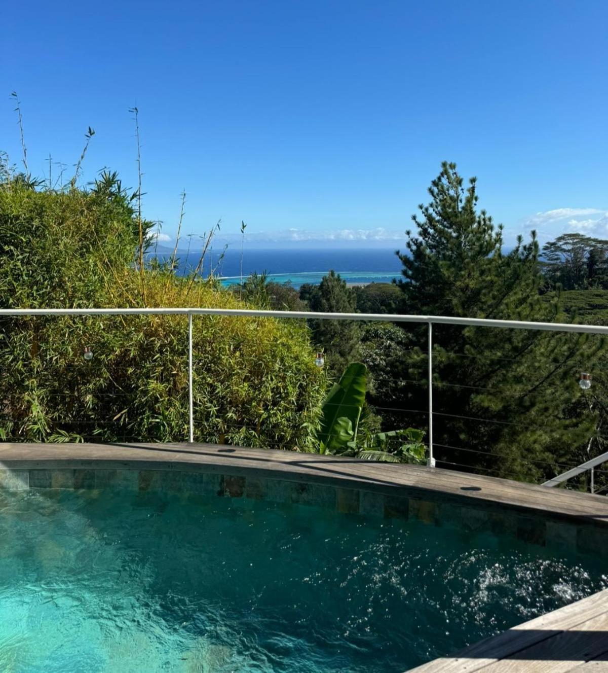 Studio Confort Avec Piscine Et Vue Tahiti Punaauia エクステリア 写真